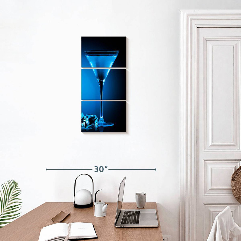 Cocktail élégant, H 27 po x l 12 po