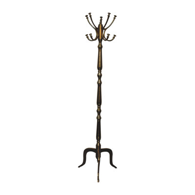 Brinkmann Metal Freestanding 8 - Hook Coat Rack