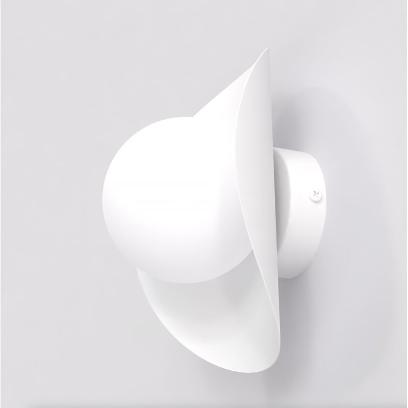 Anjeanette Flush Mounted Sconce, White