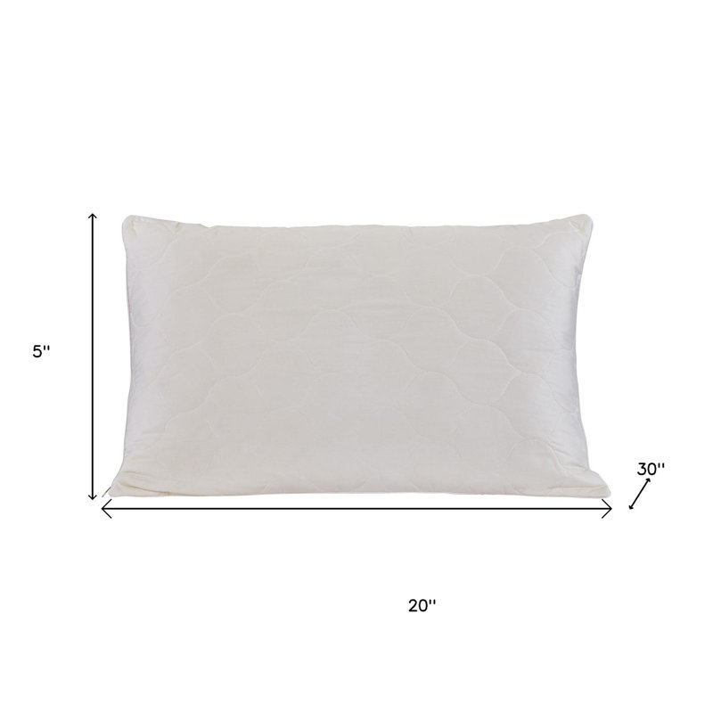 Oreiller grand et hypoallergénique en coton