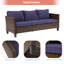 Ensemble de conversation avec fauteuil berçant et pivotant pour 5 personnes Charlenne-1294166098-1294166109