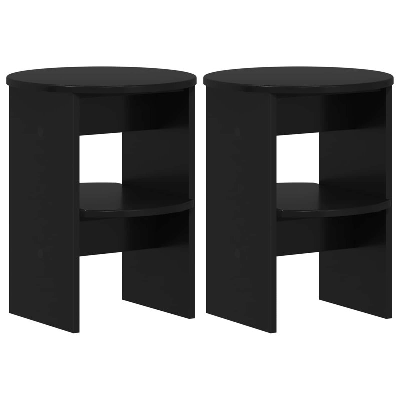 End Table, Black, 2
