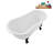 53.1'' x 25.6'' Freestanding Soaking Acrylic Bathtub-72770249-76285532