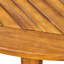 Table de patio en bois de 46,57 po x 46,57 po, finition et construction élégante Carré de 46,57 po, hauteur 30 po, simple et design pour une utilisation dans la cour arrière