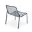 Stackable Chairs Pair , Matte Navy Blue Iron Proficiency, Handcrafted Details Installed, 26" X 22.68" 26", Seat 18" 19.5" 12.5 Collection, Workmanship, Deployed,