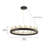 Alayanna LED Kitchen Island Wagon Wheel Chandelier