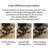 Black Brown Retro Three-dimensional Round Table-523921214