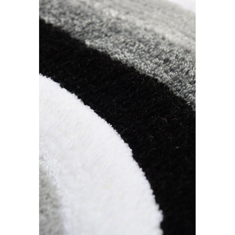 Tapis de bain antibactérien en acrylique antidérapant de 35,4 pouces de diamètre | 100% acrylique, hauteur de poils de 0,4 pouce, 1450 g / m² | Lavable à la machine à 86 ° F, facile d'entretien | Parfait pour les salles de bain sécuritaires et él