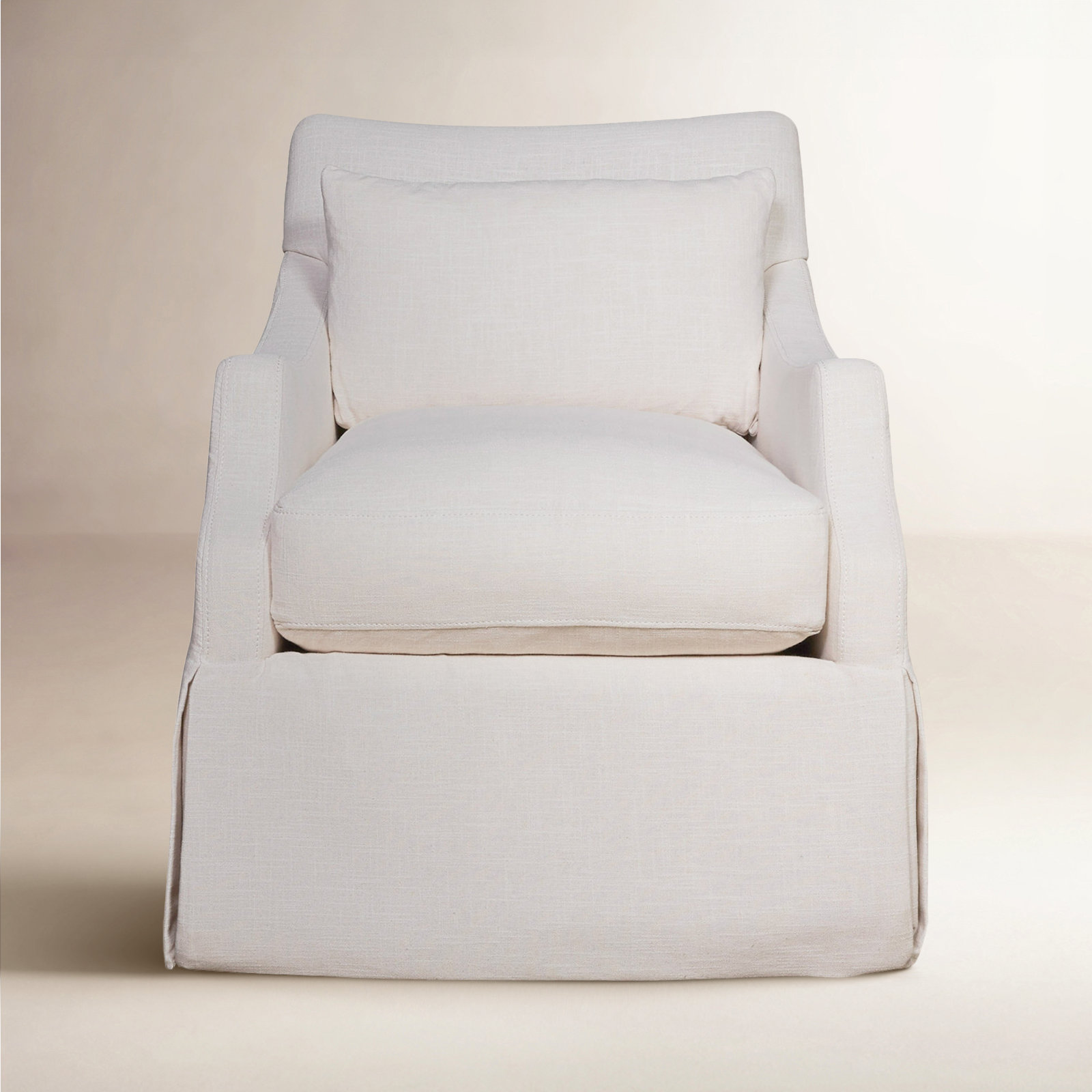 Rossi Swivel Armchair, Paxton Sand