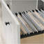 Bureau d'ordinateur, finition blanche