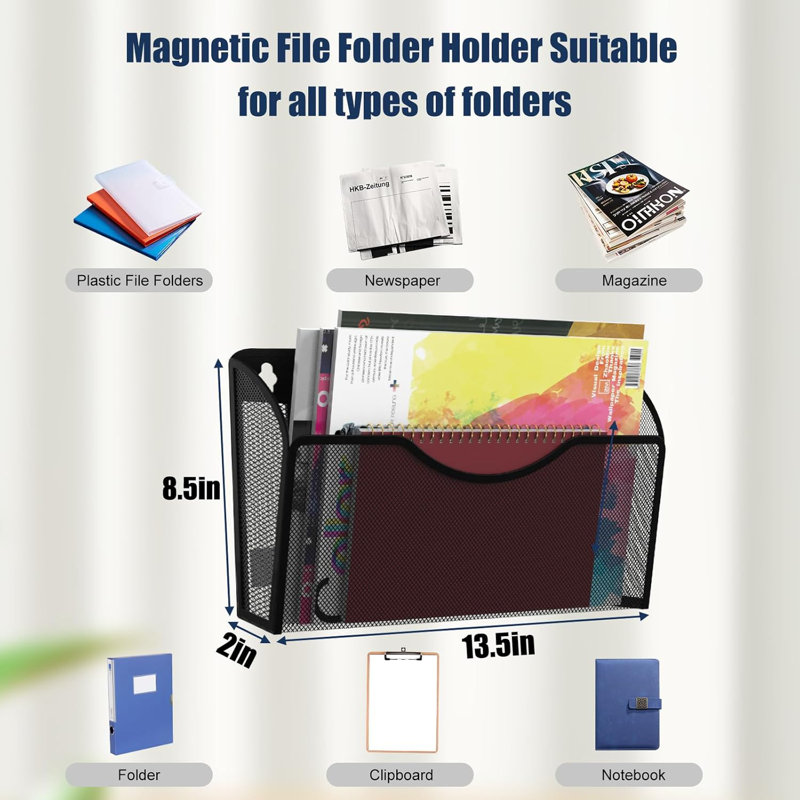 File Holder 1 Pockets File Folder Organizer