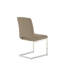 Kamrar 47cm H Upholstered Cantilever Chair in Grey-1082987504