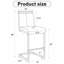 Tabouret de comptoir en similicuir 25 po avec structure en métal Chatrice-1632986721-1667393007