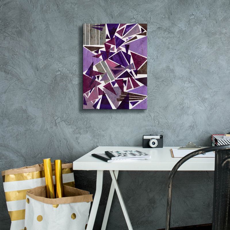«Purple Dream I» par Regina Moore, H 16 po x l 12 po x P 0,75 po