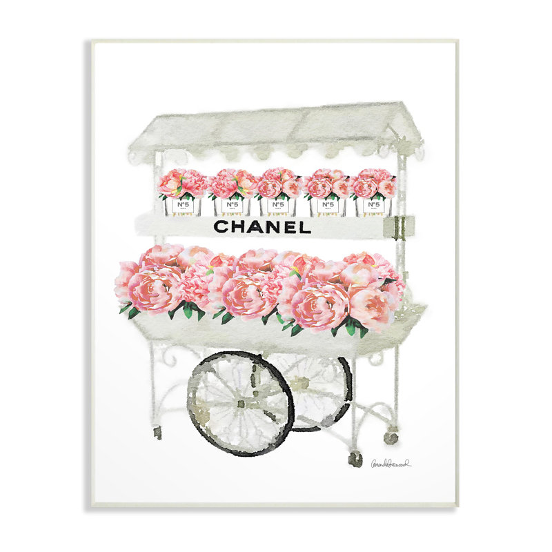 Présentoir à fleurs tendance-imprimé de publicités, H 15 po x l 10 po, Plaque murale