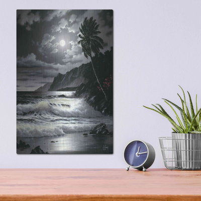 Late Night waves' by Anthony Casay, Metal Wall Art