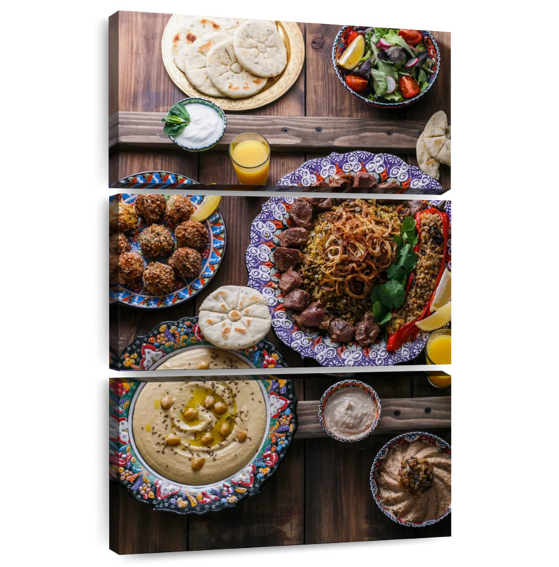 Yarlin Middle Eastern Meze, 45" H x 28" W