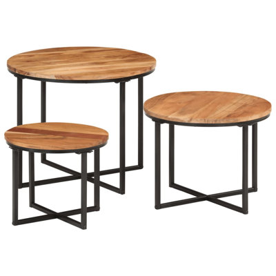 Sanjuana Cross Legs Coffee Table
