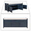 Banc de rangement à couvercle rabattable Lita-86975854