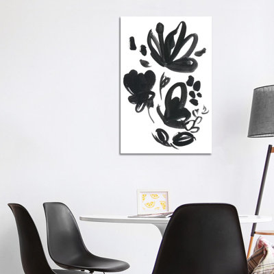 Cameo Bloom IV 1 Piece Wrapped Canvas Wall Art