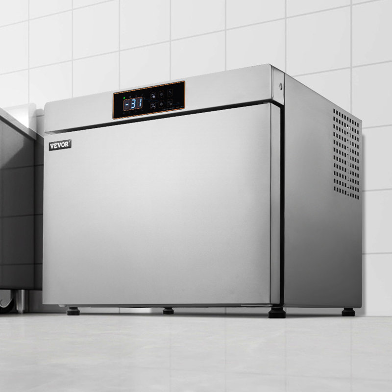32L Commercial Blast Freezer 4 Trays Blast Chiller Chest Seafood Ice Cream
