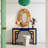 TOV Furniture Suzie Navy & Rattan Console Table-582866130