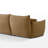 Cream Retro Straight Layout Sofa