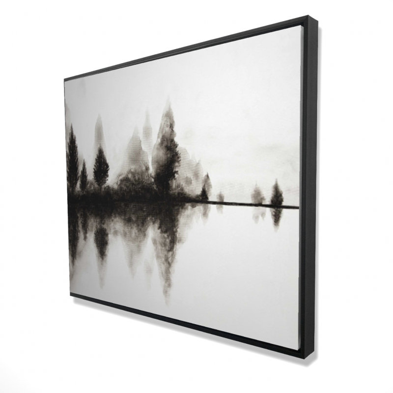 Reflection Print On Canvas