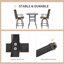 Ensemble bistro carré de 31,5 po pour 2 personnes Square-801642193