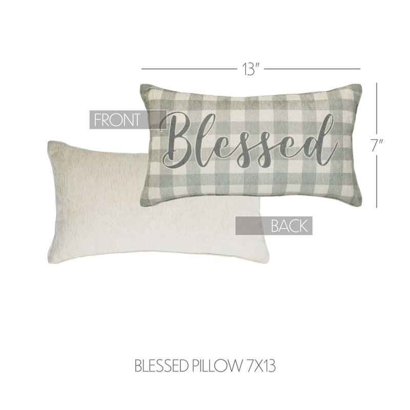 Coussin 7 x 13 po Celebrate Grace