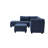 Modular Sectional Sofa With Removable Cushions And Tool-Free Assembly