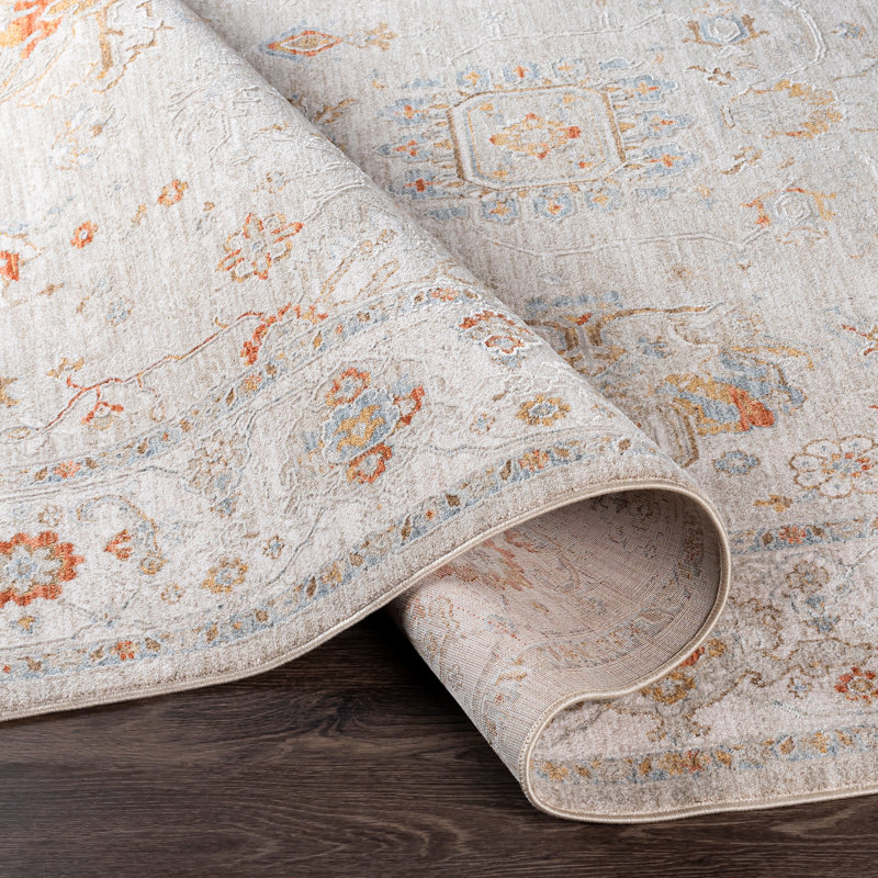 Finnlagh Oriental Indoor Rug, Round 7'