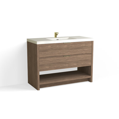 Vue 48" W Freestanding Single Bathroom Vanity