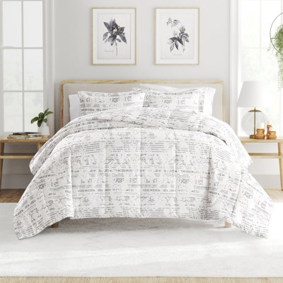 Ensemble d'édredon en duvet aztèque délavé