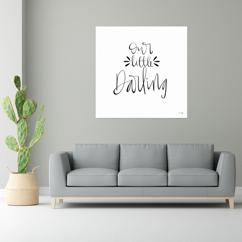 Our Little Darling, art contemporain abstrait, H 48 po x l 48 po