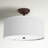 Thorpe Cotton / Cotton Blend Semi Flush Mount-140350239-160869673