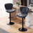 Modern Diamond - Pattern Adjustable Bar Stools-697858540