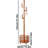 Solid Wood Coat Rack Stand With Laundry Hamper And Storage Shelf For Bedroom Entryway Clothes Organization