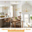 Lustre classique à 6 lumières de style bougie Tinoco-137990402-137990403
