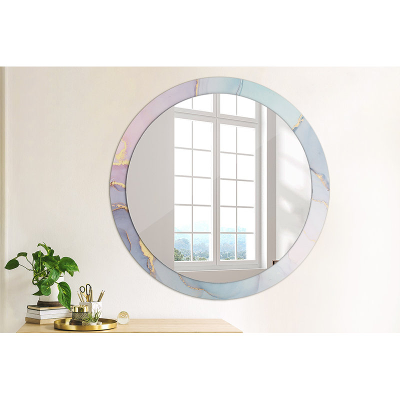 Huldar Glass Flat Wall Mirror