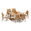Lagos Outdoor Teak Dining Set-1347331994