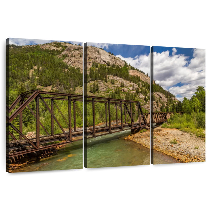 Pont de train Alvord Animas, H 20 po x l 33 po
