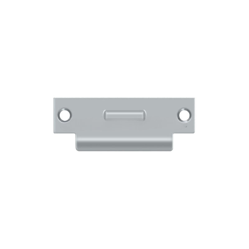 Deltana TSRCA4875U3 T-Strike For RCA430, 4-7/8" x 1-7/8" in Polished Brass, Polished Chrome