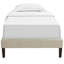 Base de lit Tessie avec pieds fuselés carrés-315419249-317977150