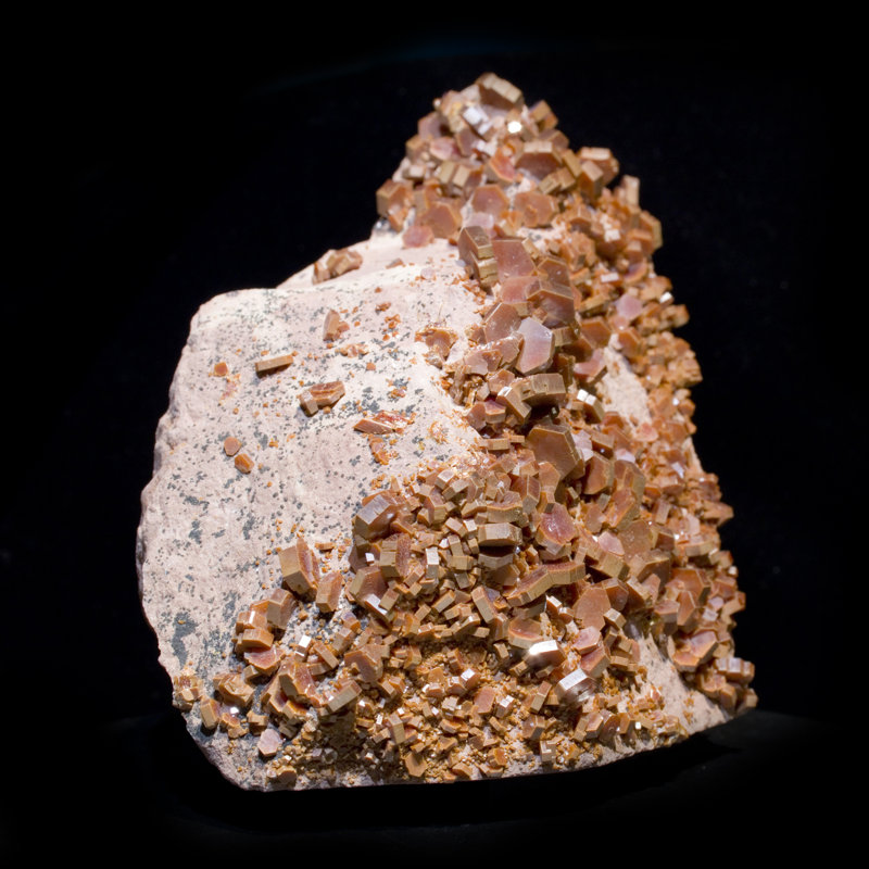 Tall, Freestanding Vanadinite on Matrix - Mibladen, Morocco