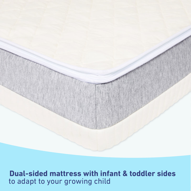 Graco Ultra 2-in-1 Convertible Dual-Sided Crib and Toddler Mattress, Mattress