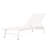 Outdoor Mesh Chaise Lounges  2  - White, Aluminum, Hand Crafted White Mesh, Handmade  2