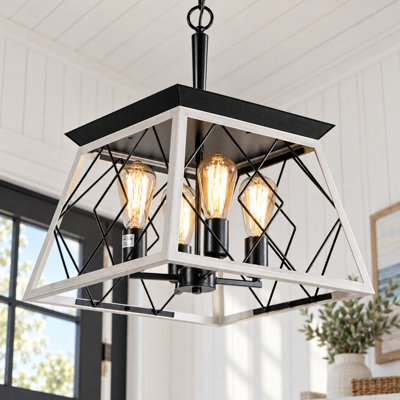 4-Light Pendant Chandelier