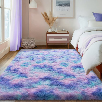 Shag Rug Soft Fluffy -Indoor Area Rug for Living Room Bedroom Nursery Kids Room