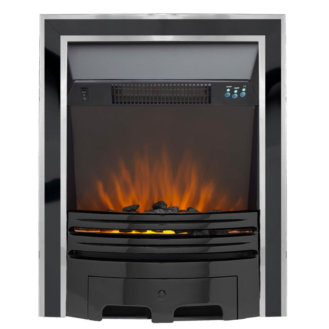 Diesel 48Cm W Electric Inset Fire